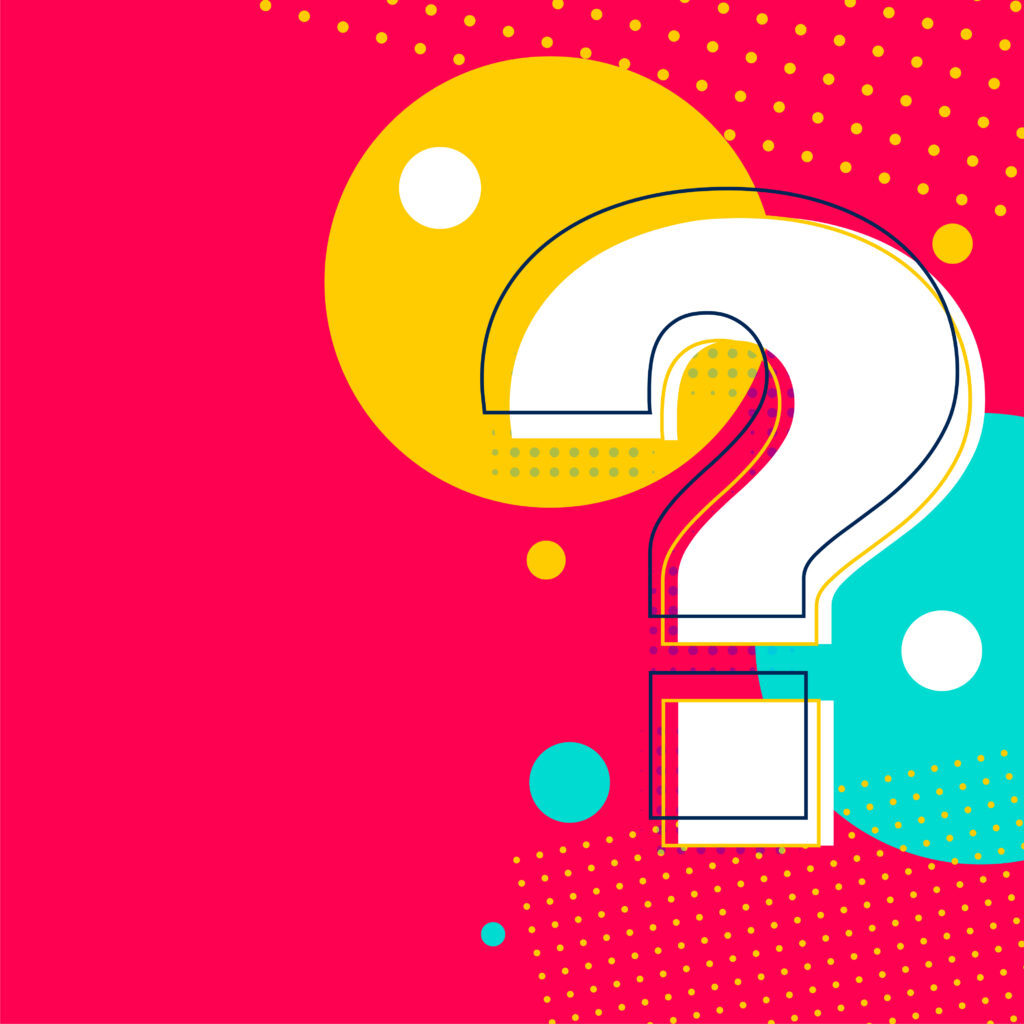 creative help and request question mark concept template design vector